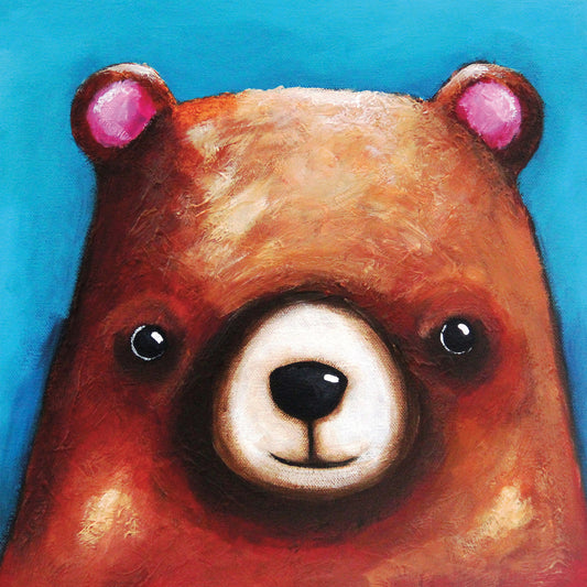 The Brown Bear Canvas Print