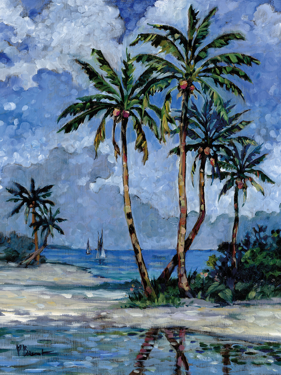 Impresiones de Palms II Lienzo