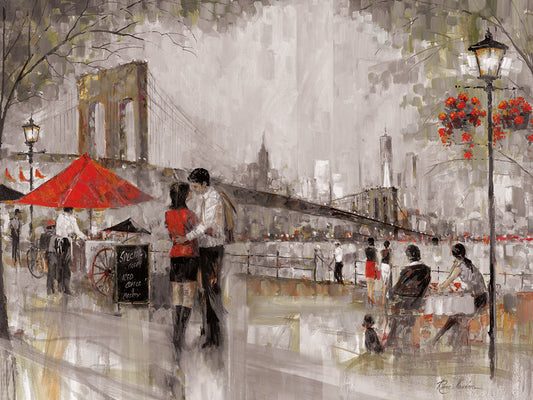 New York Romance Canvas Print