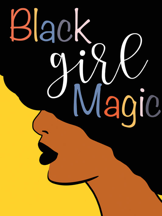 Black Girl Magic Canvas Print