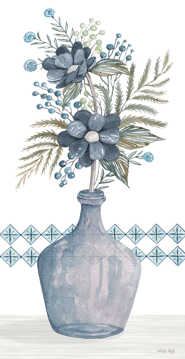 Amapolas azules Lienzo