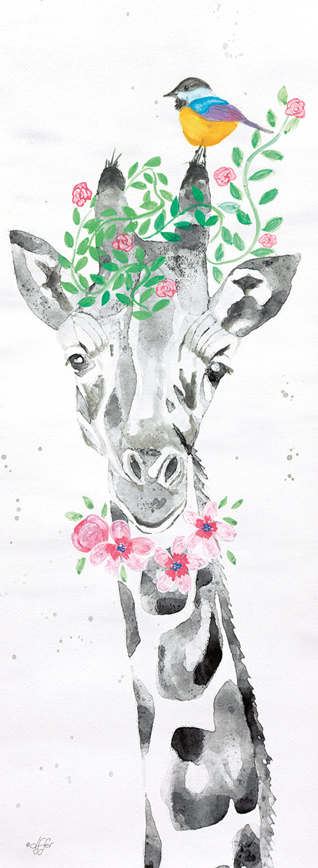 Sparkle the Giraffe Canvas Print
