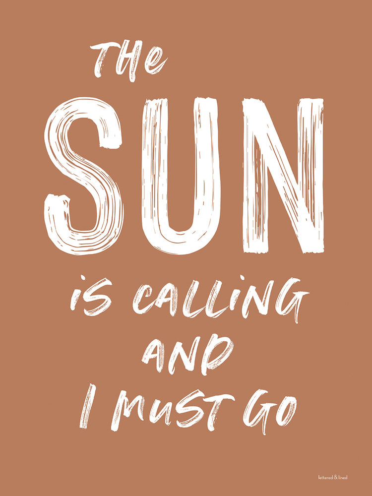 El sol esta llamando Lienzo