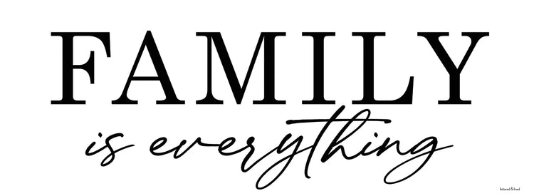 La familia lo es todo Lienzo