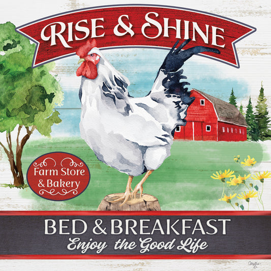 Bed & Breakfast Canvas Print