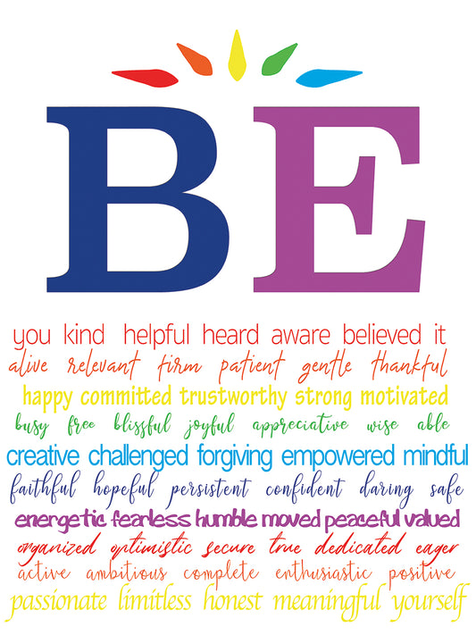 Be You Canvas Print