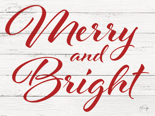 Merry and Bright Canvas Print