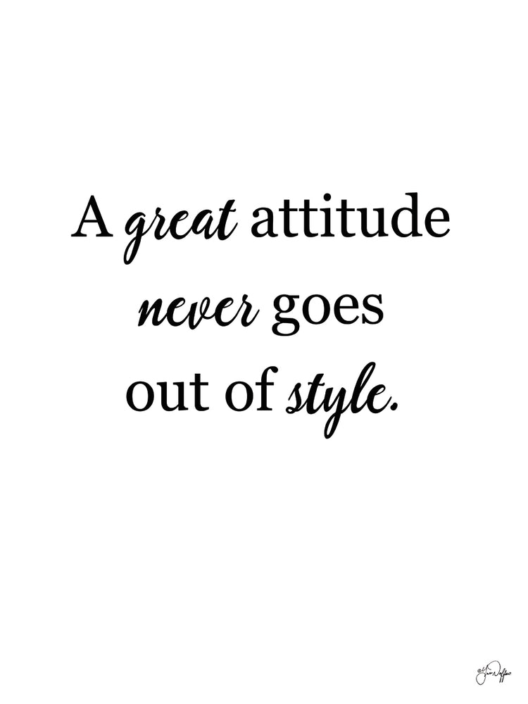 A Great Attitude