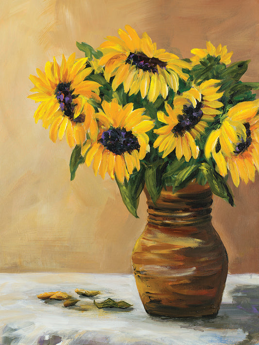 Sunflowers on a Vase