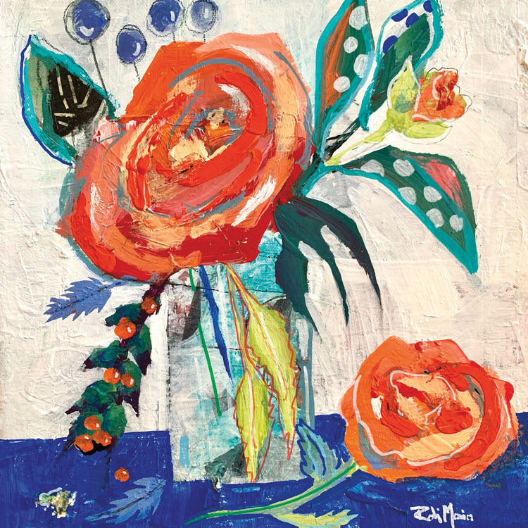 Rose and Berry Rendezvous