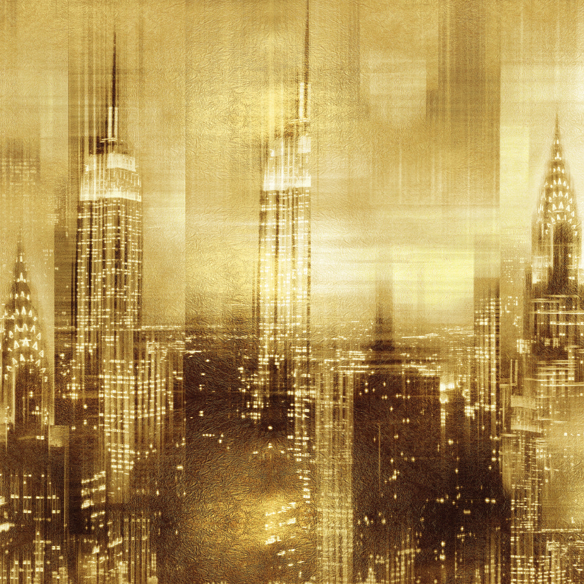 NYC - Reflections in Gold I