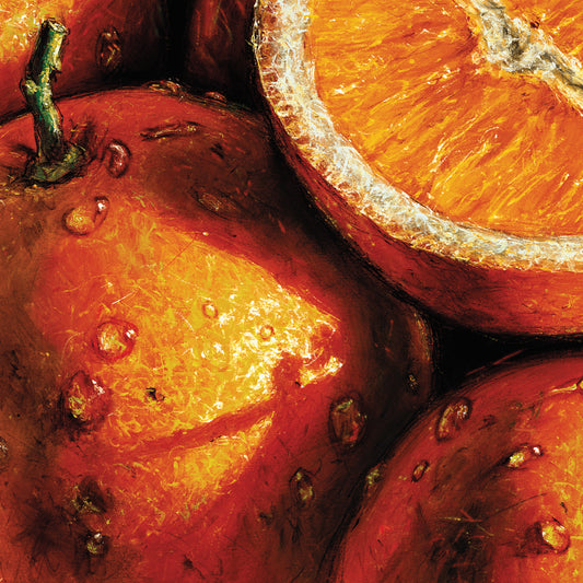 Oranges Canvas Print
