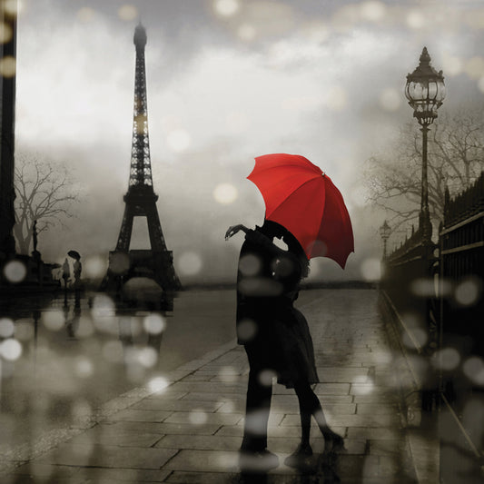 Paris Romance Canvas Print
