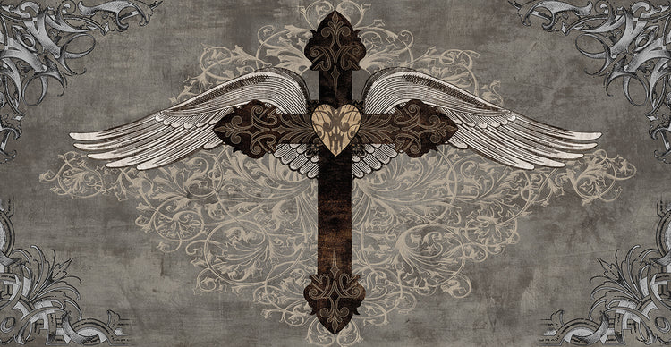 Cross with Wings