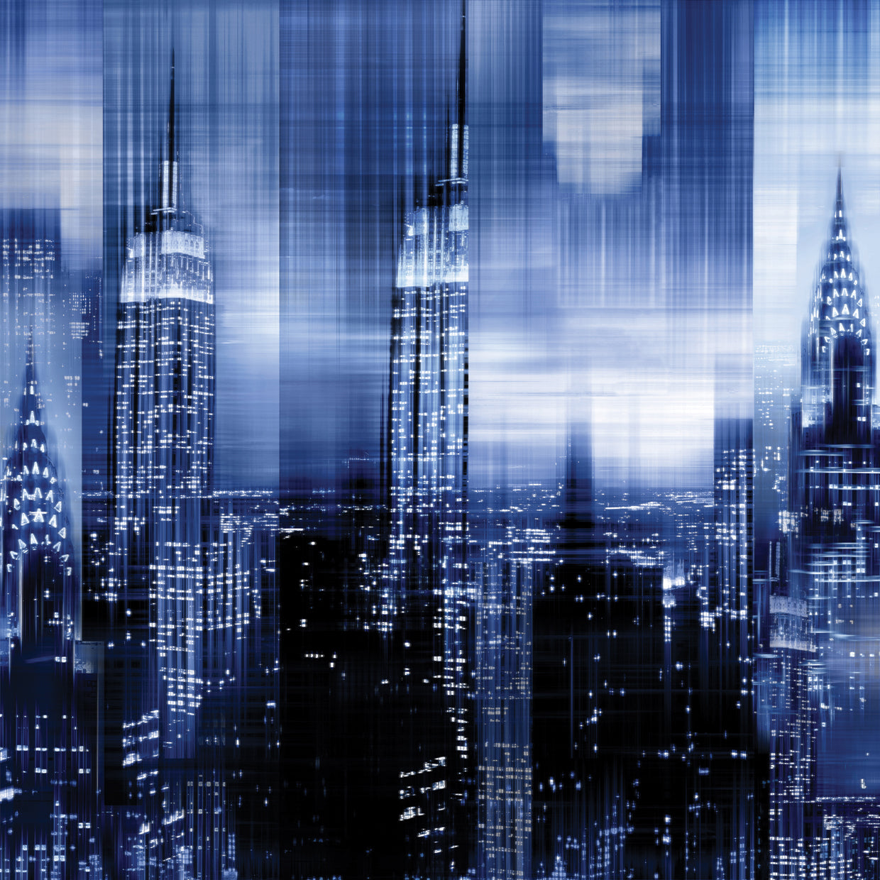 NYC - Reflections in Blue II