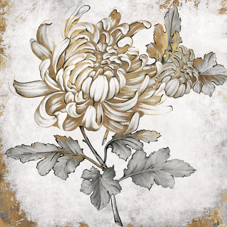 Flor de oro I Lienzo