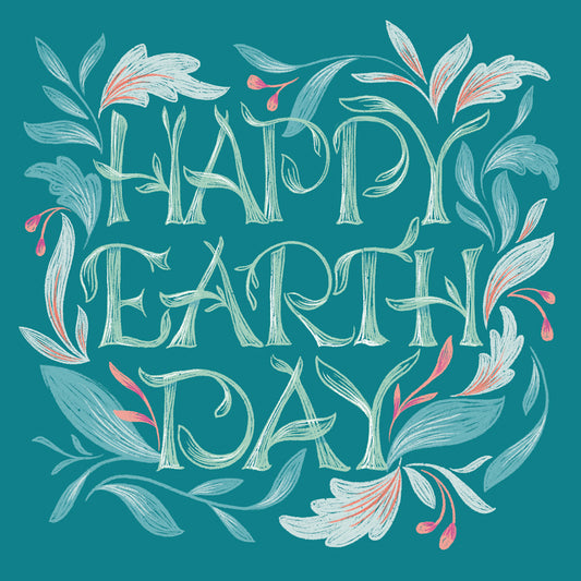 Happy Earth Day I Canvas Print