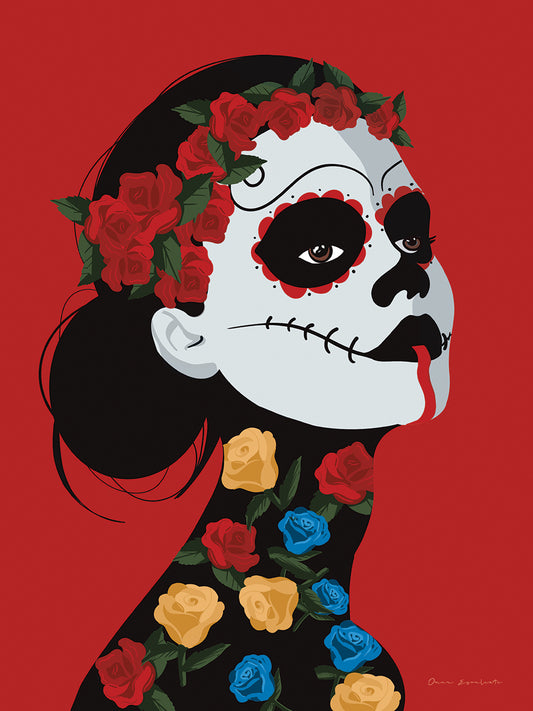 Dia de Los Muertos I Canvas Print