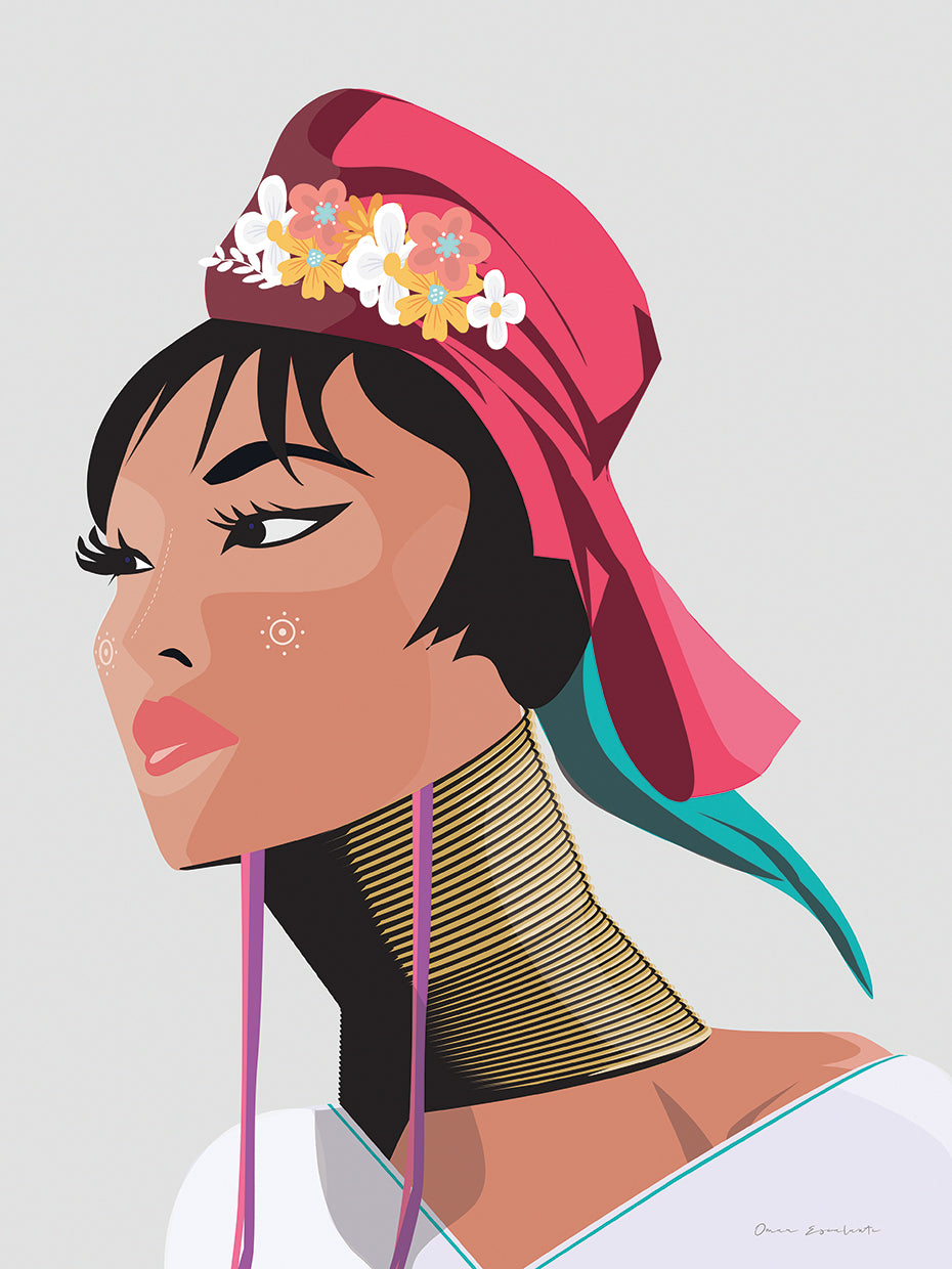 Padaung Woman