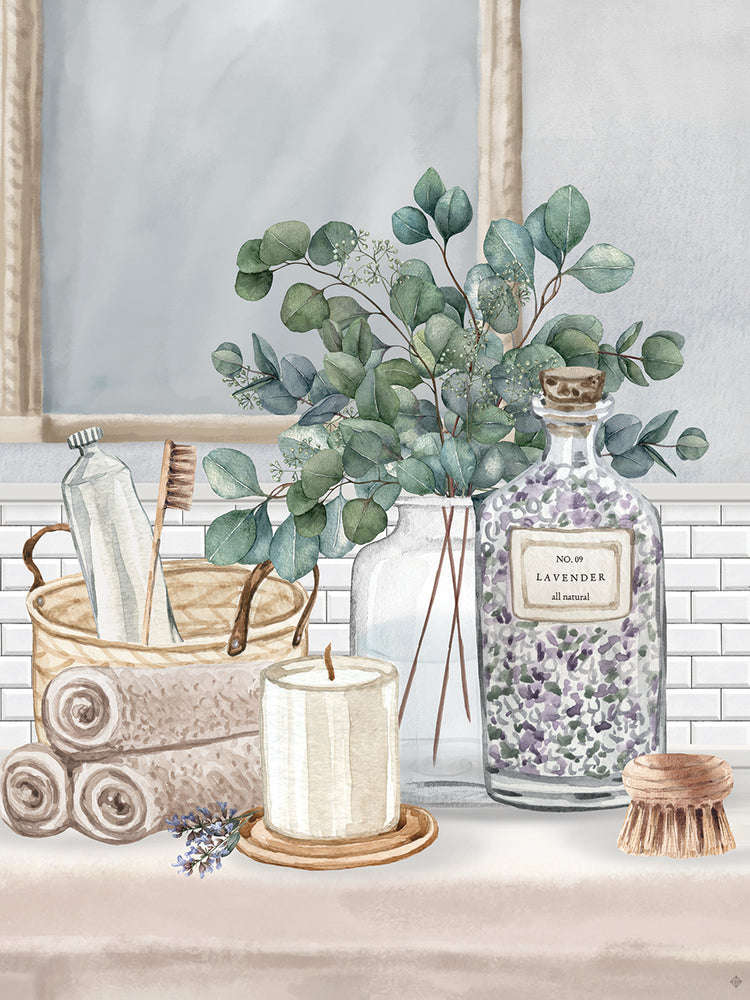 Simple Living Bathroom 9