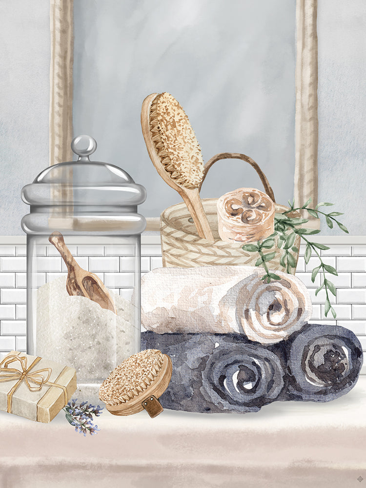 Simple Living Bathroom 10