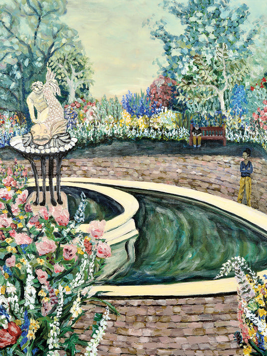 Queens Garden Canvas Print