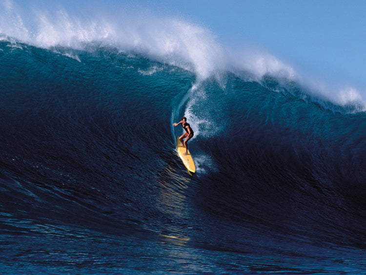 Surfer in the sea