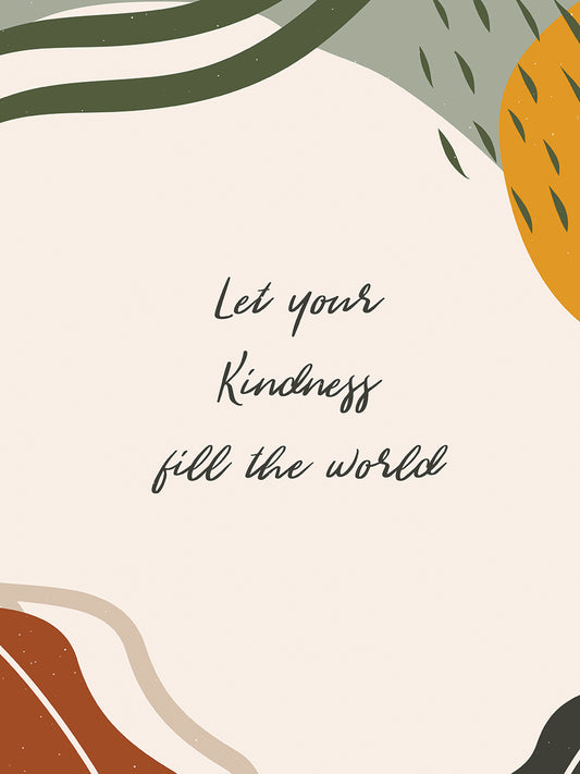 Kindness Quote 1 Canvas Print