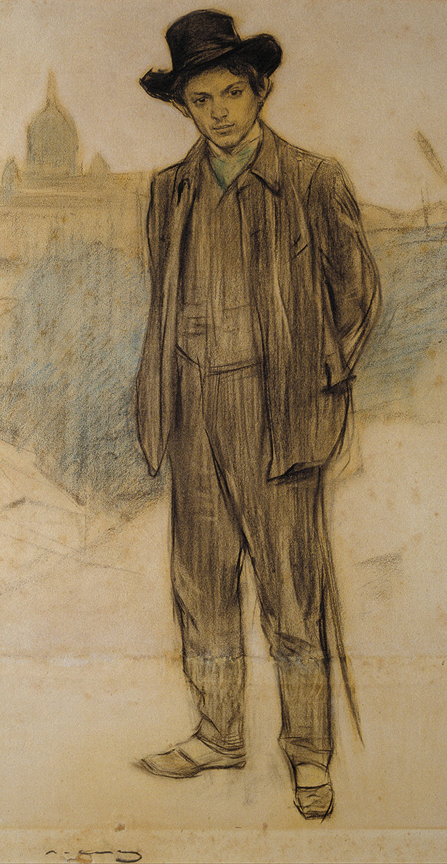 Portrait of Pablo Picasso (circa 1900)