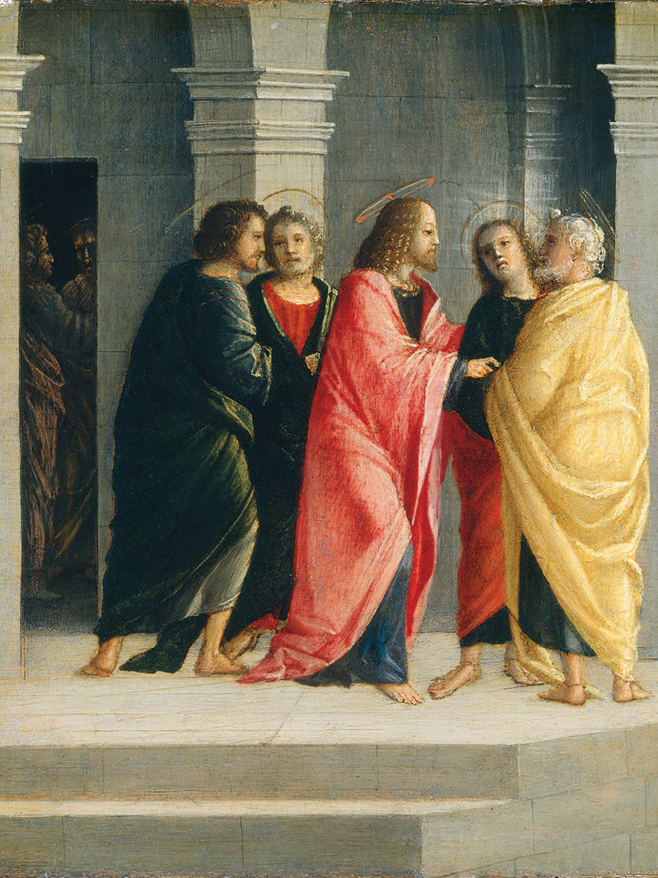 Christ Instructing Peter and John to Prepare for the Passover c.1504