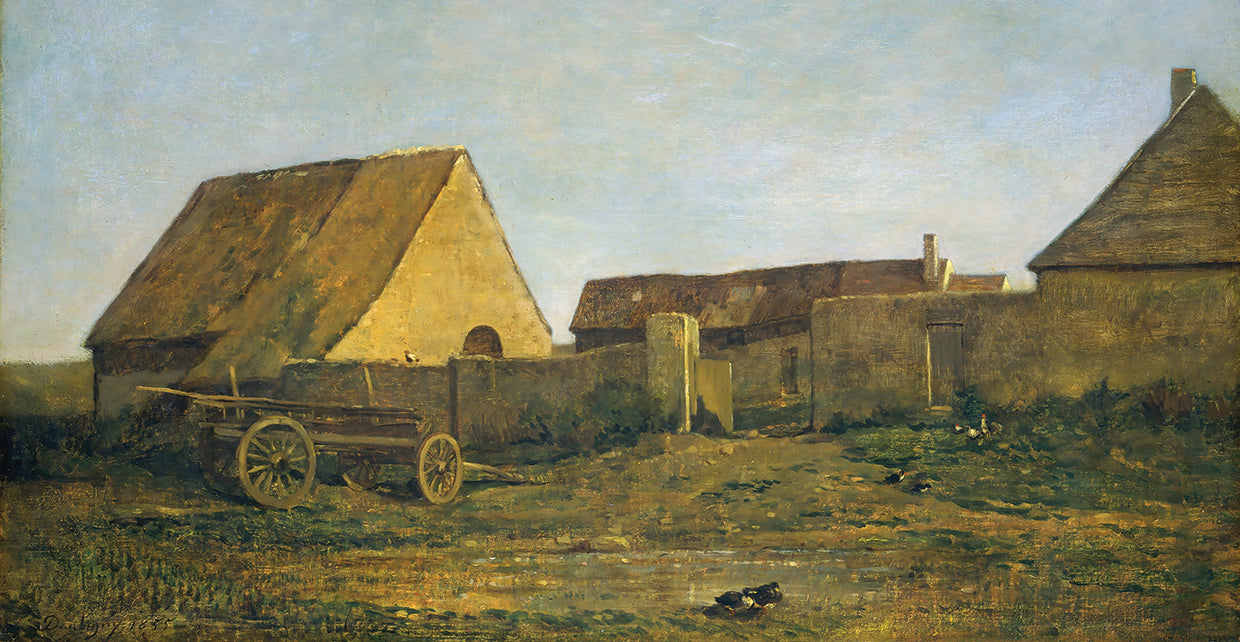 La granja 1855 Lienzo