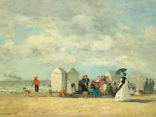 Beach Scene 1862