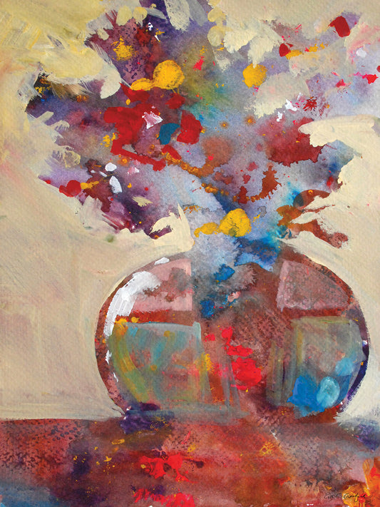 Flower Vase 254 Canvas Print