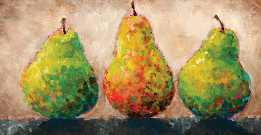 Pear Trio Canvas Print