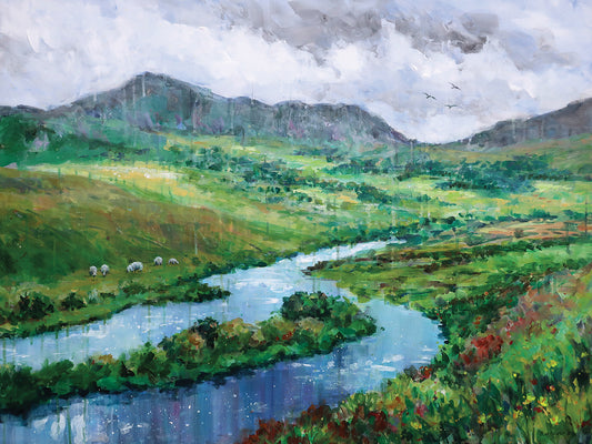 Irish Rain Canvas Print