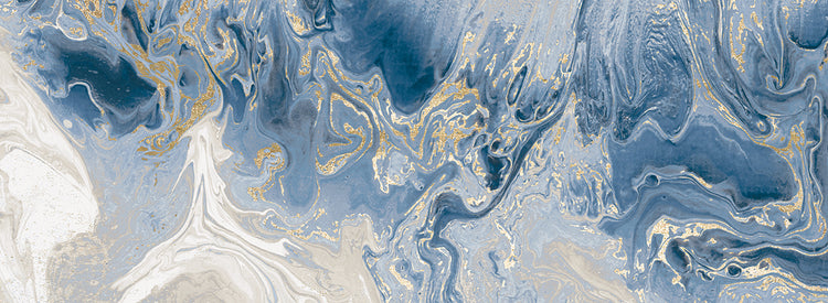 Mármol azul francés Lienzo