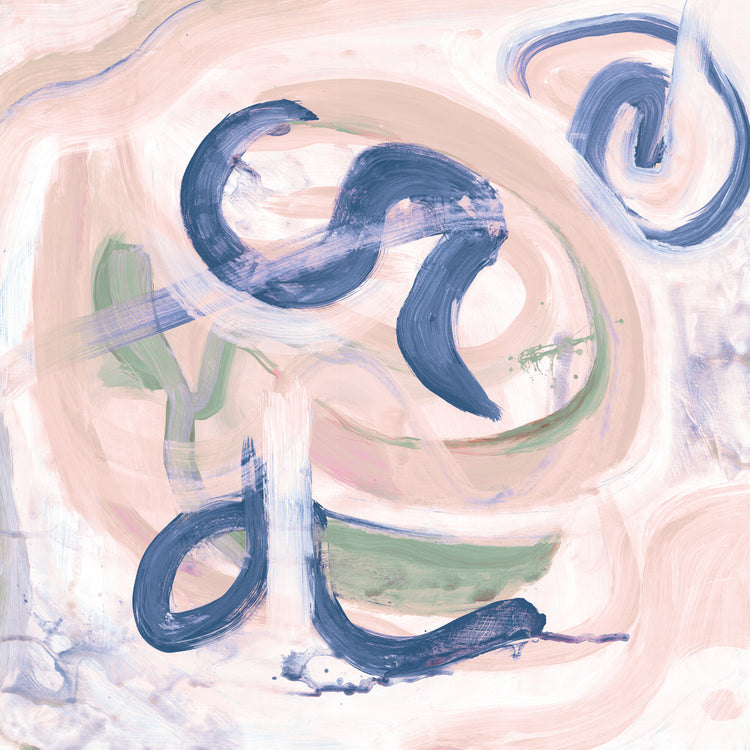 Cepillo abstracto de primavera Lienzo