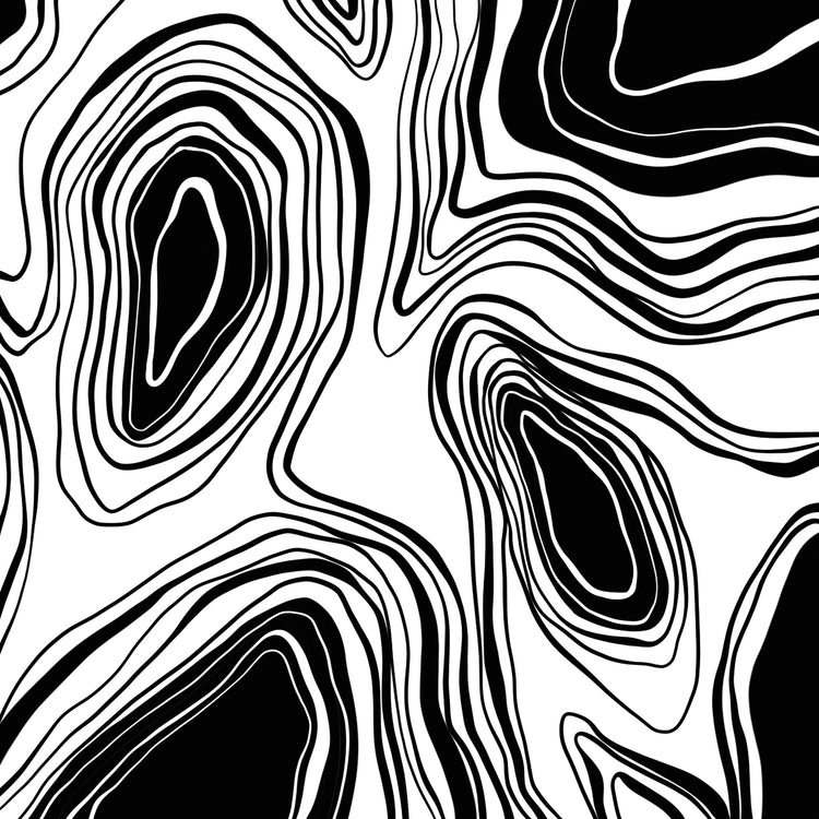 Geodas abstractas Lienzo