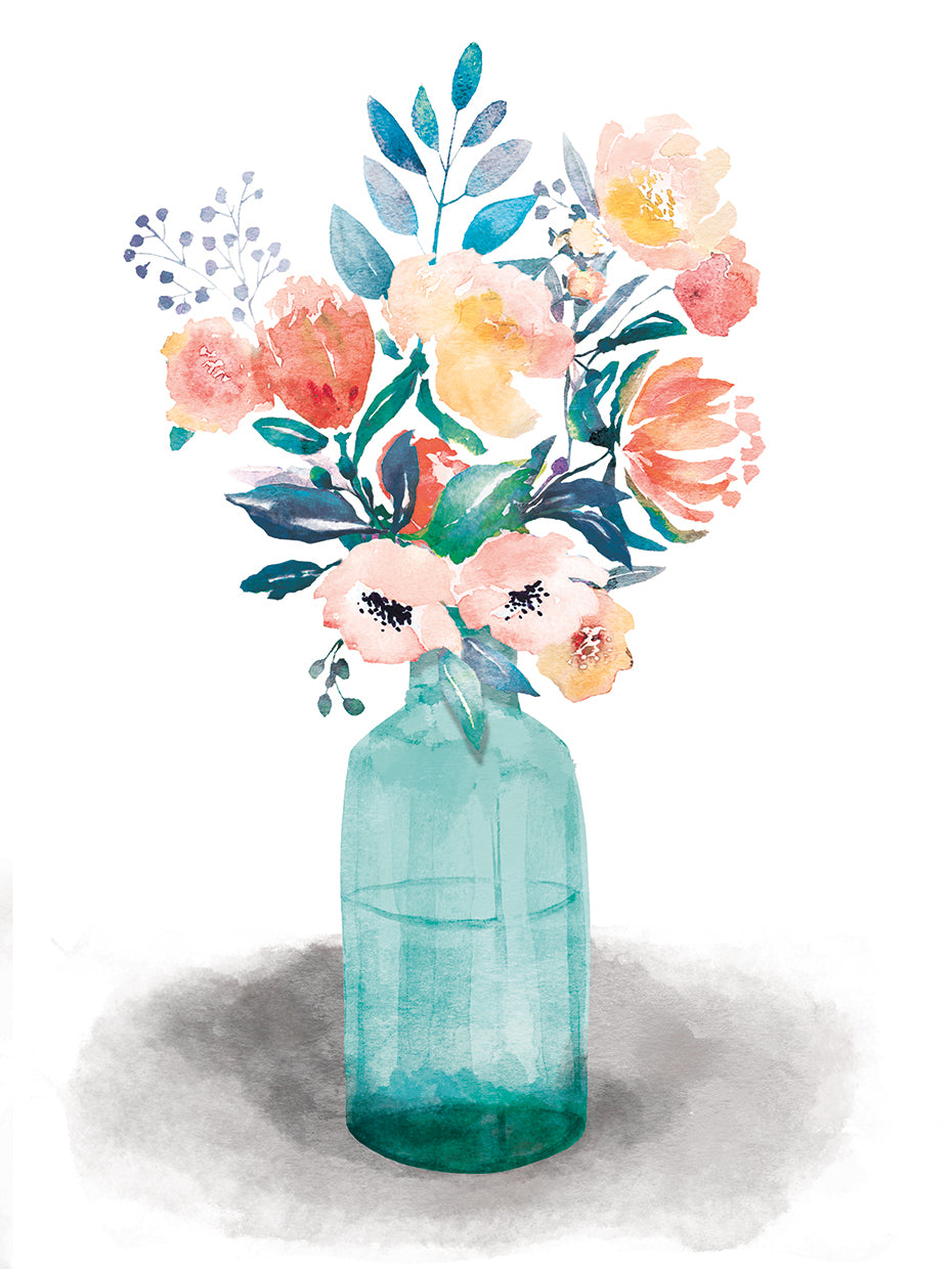 Florero de flores Lienzo