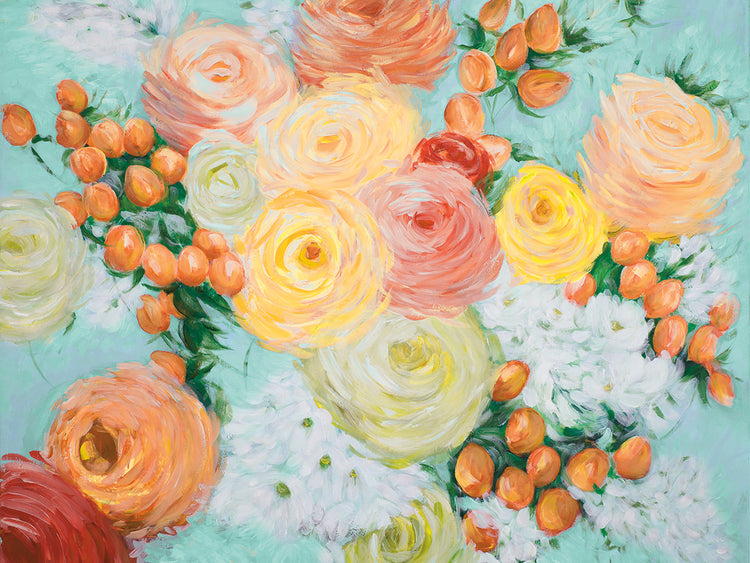Especias florales Lienzo