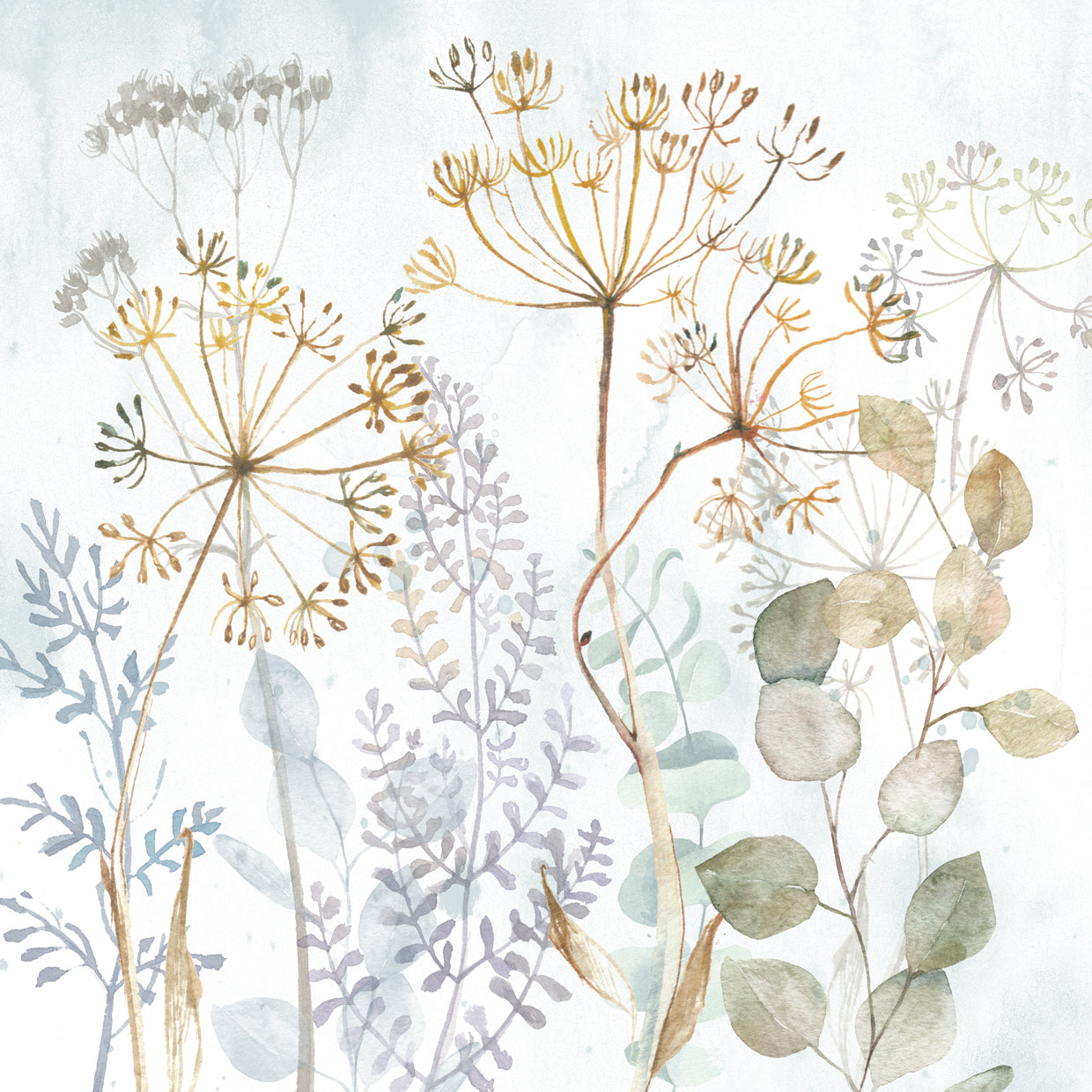 Watercolor Wildflower