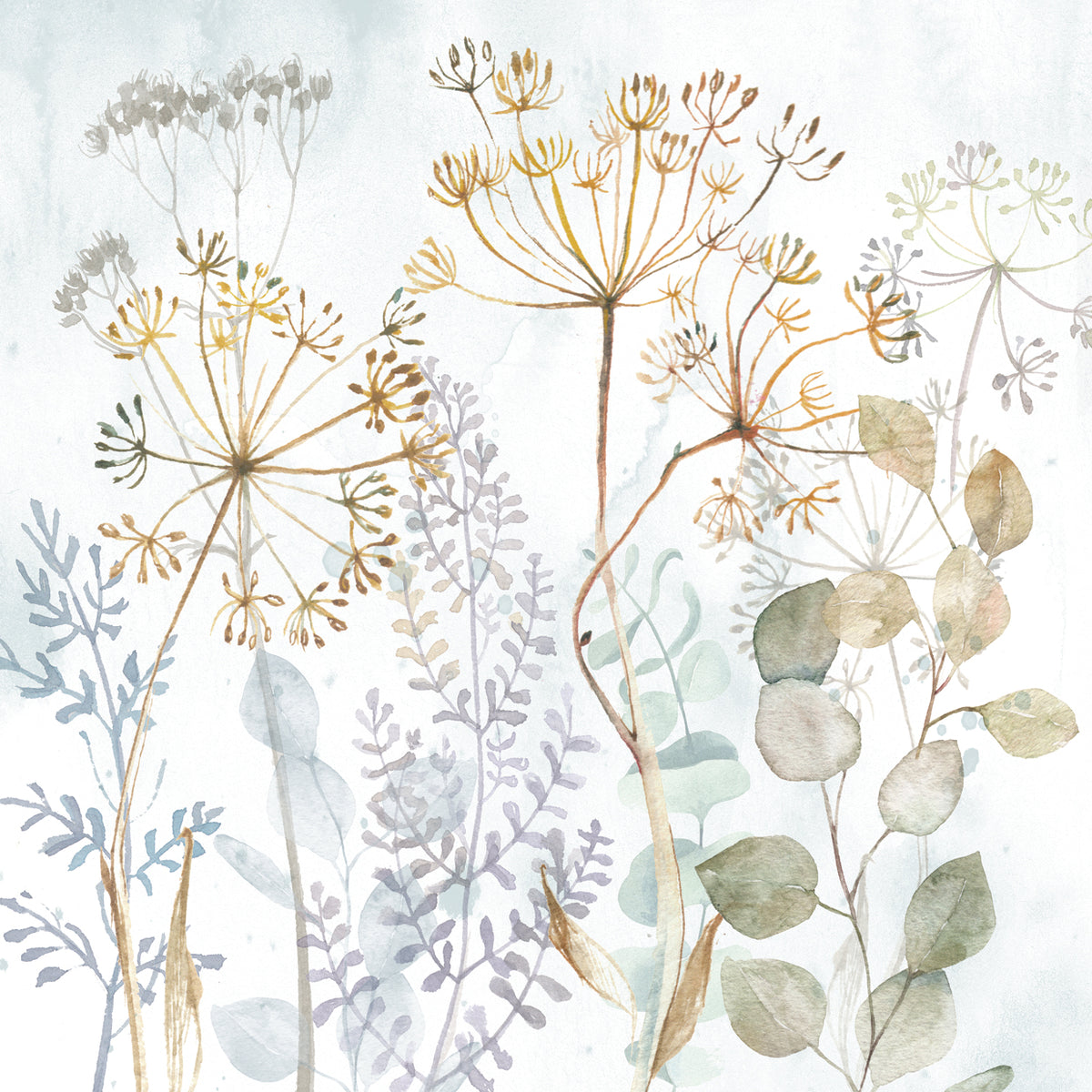 Watercolor Wildflower