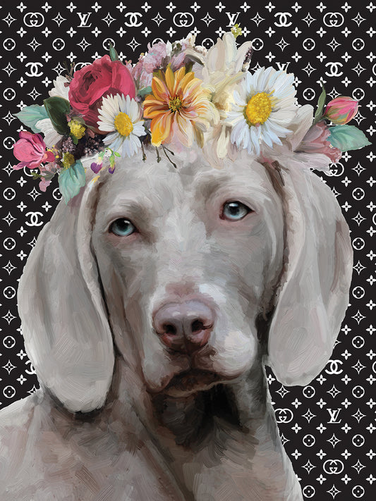 Puppy Luxe I Canvas Print