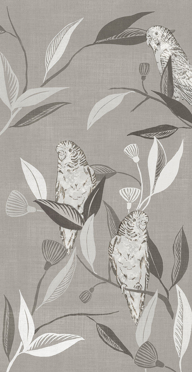 Monochrome Love Birds II