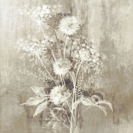 Soft Wild Flowers Canvas Print
