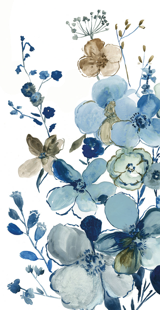 Blue Blossoming Garden II