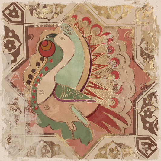 Aztec Tile I Canvas Print