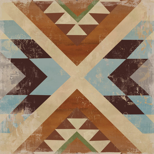 Navajo Tile I Canvas Print