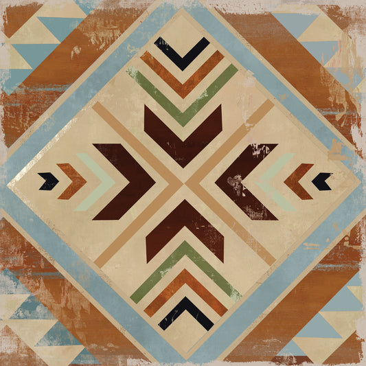 Navajo Tile II Canvas Print