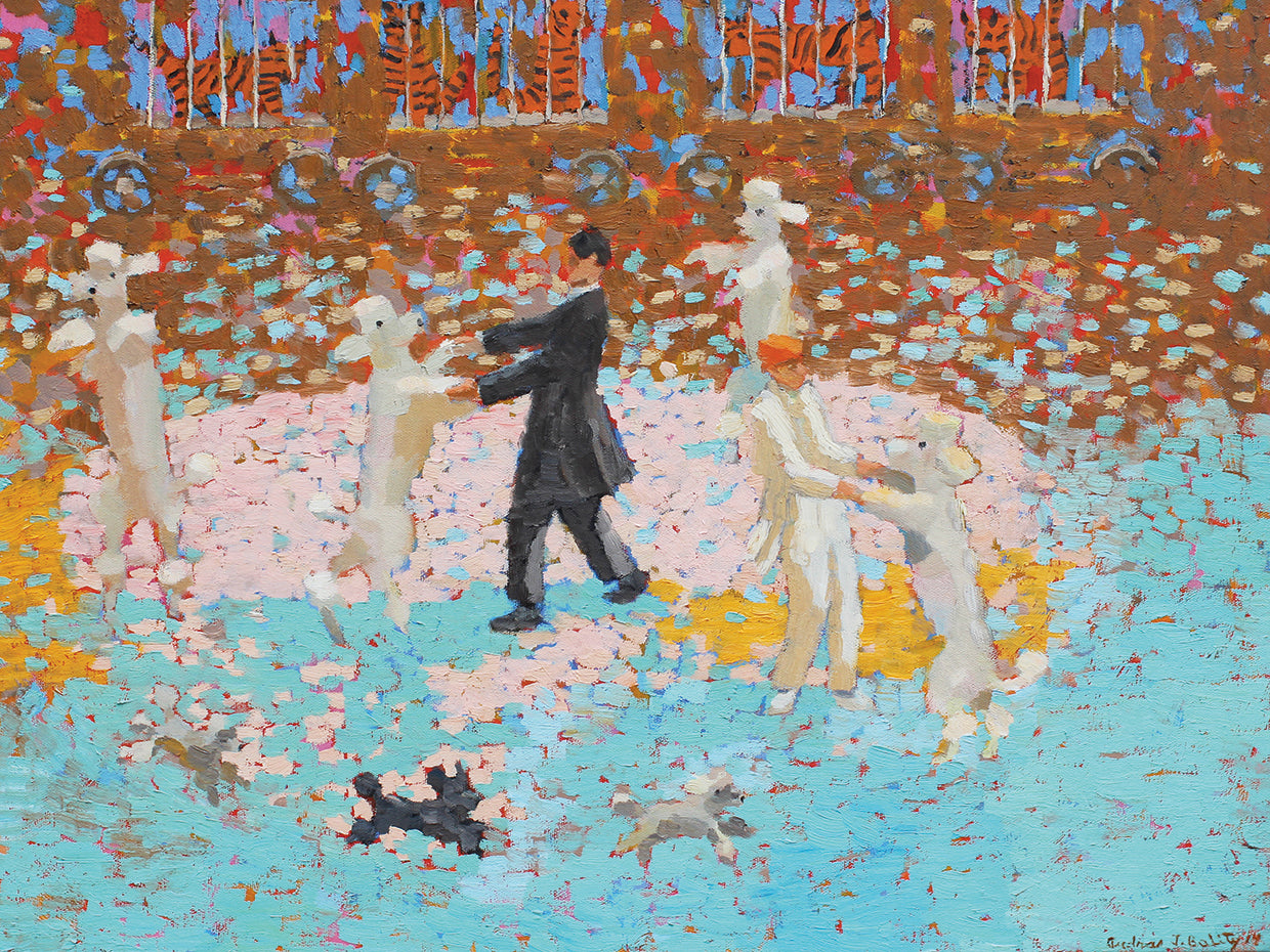 Circus Poodles Dancing